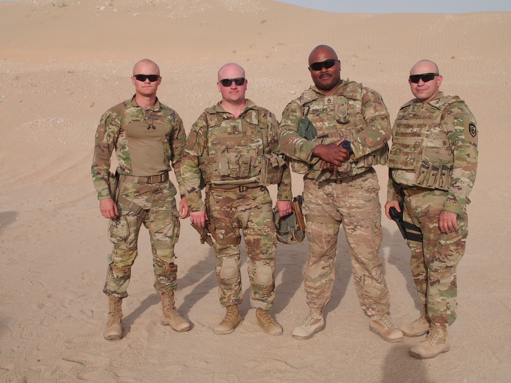 111th Theater Engineer Brigade Soldiers compete in the 36th Infantry Division Marksmanship Competition