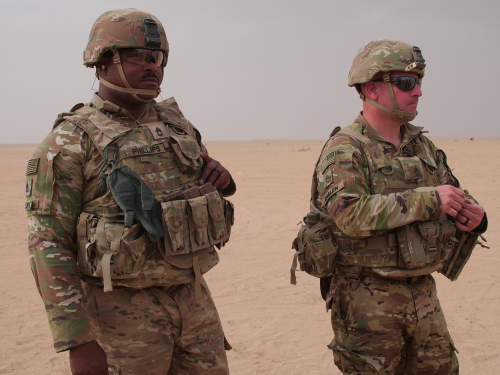 111th Theater Engineer Brigade Soldiers compete in the 36th Infantry Division Marksmanship Competition