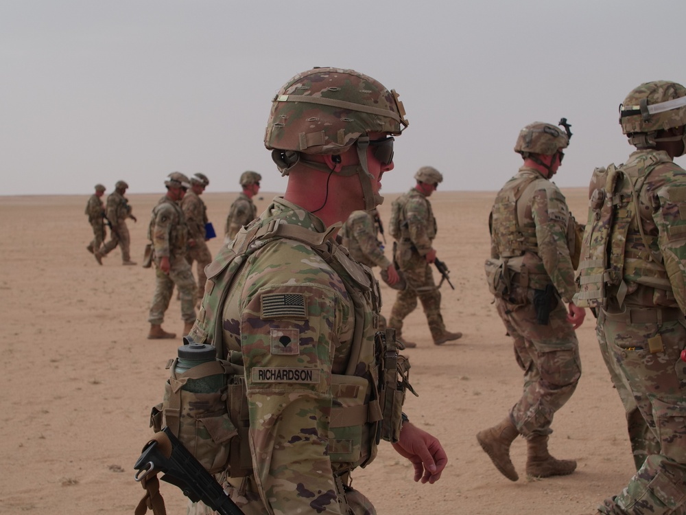 111th Theater Engineer Brigade Soldiers compete in the 36th Infantry Division Marksmanship Competition