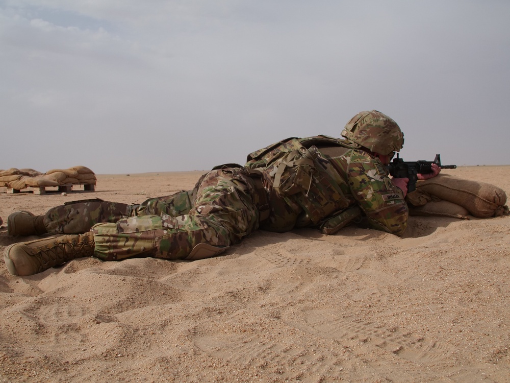 111th Theater Engineer Brigade Soldiers compete in the 36th Infantry Division Marksmanship Competition