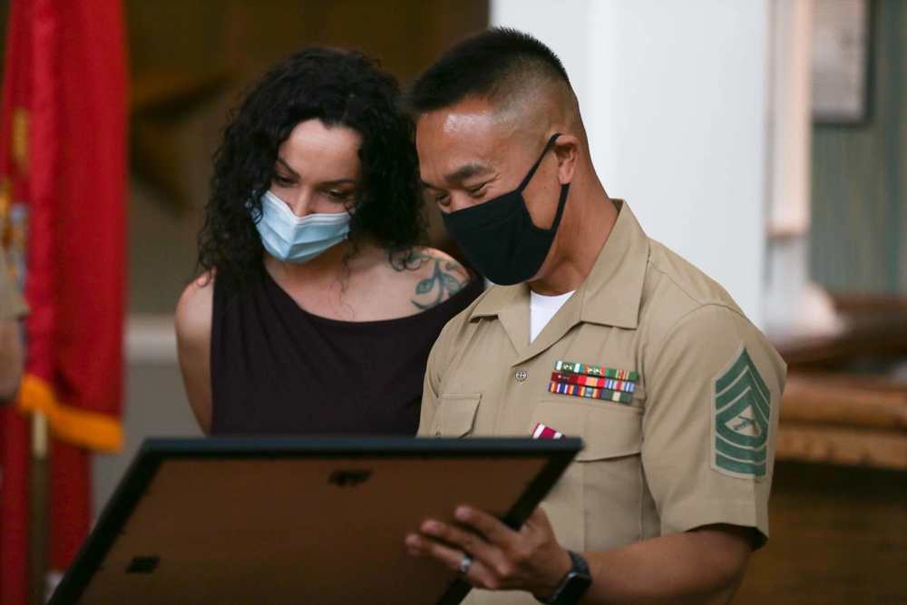 Master Sgt. Khanthasa Retirement Ceremony