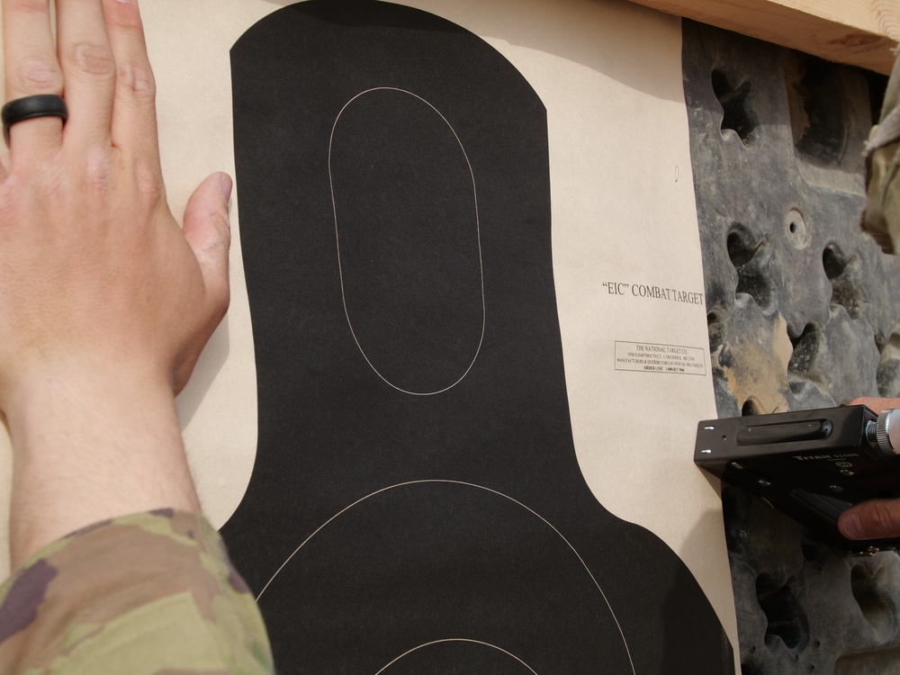 111th Theater Engineer Brigade Soldiers compete in the 36th Infantry Division Marksmanship Competition