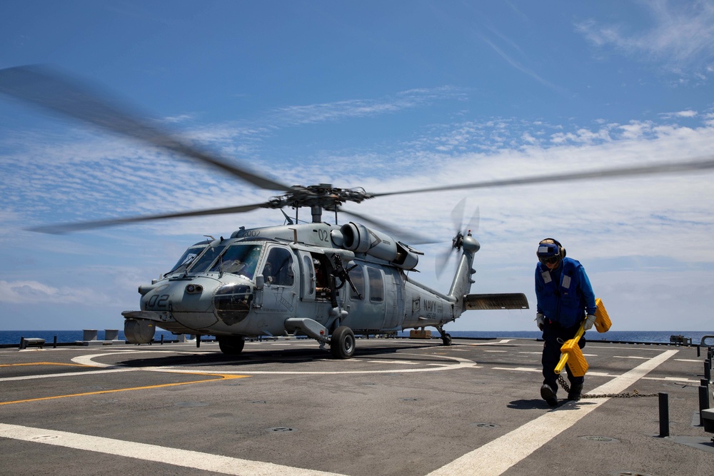 Flight Operations onboard the USS Sioux City