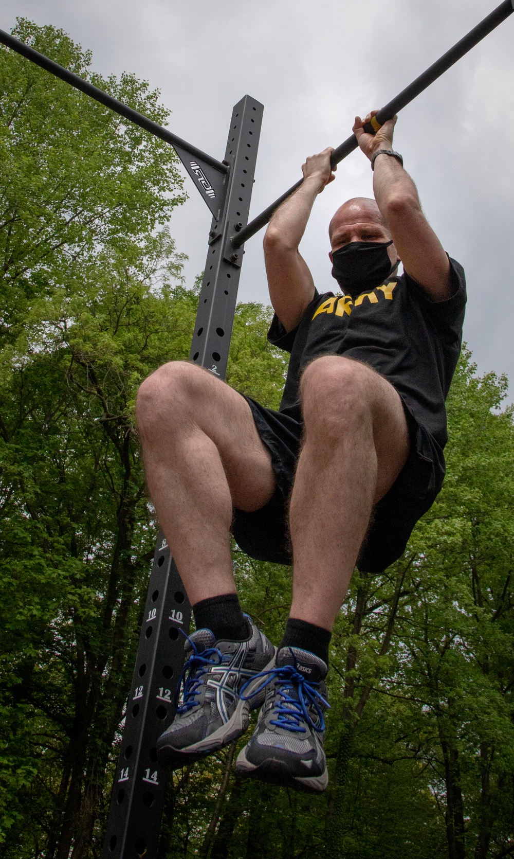 WRAIR Soldiers take part in the new Army Combat Fitness Test