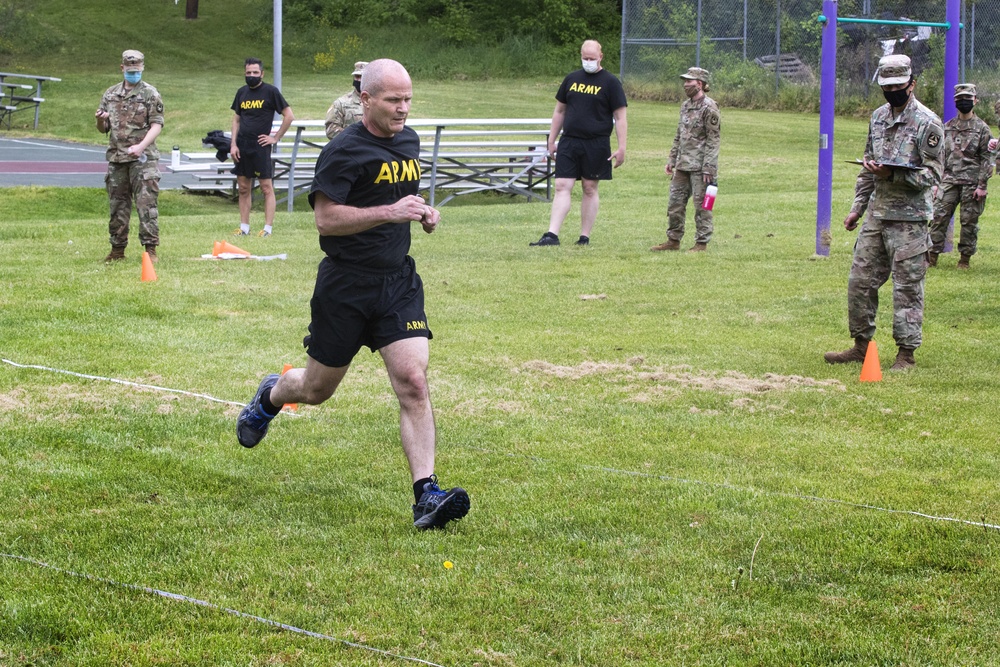 WRAIR Soldiers take part in the new Army Combat Fitness Test