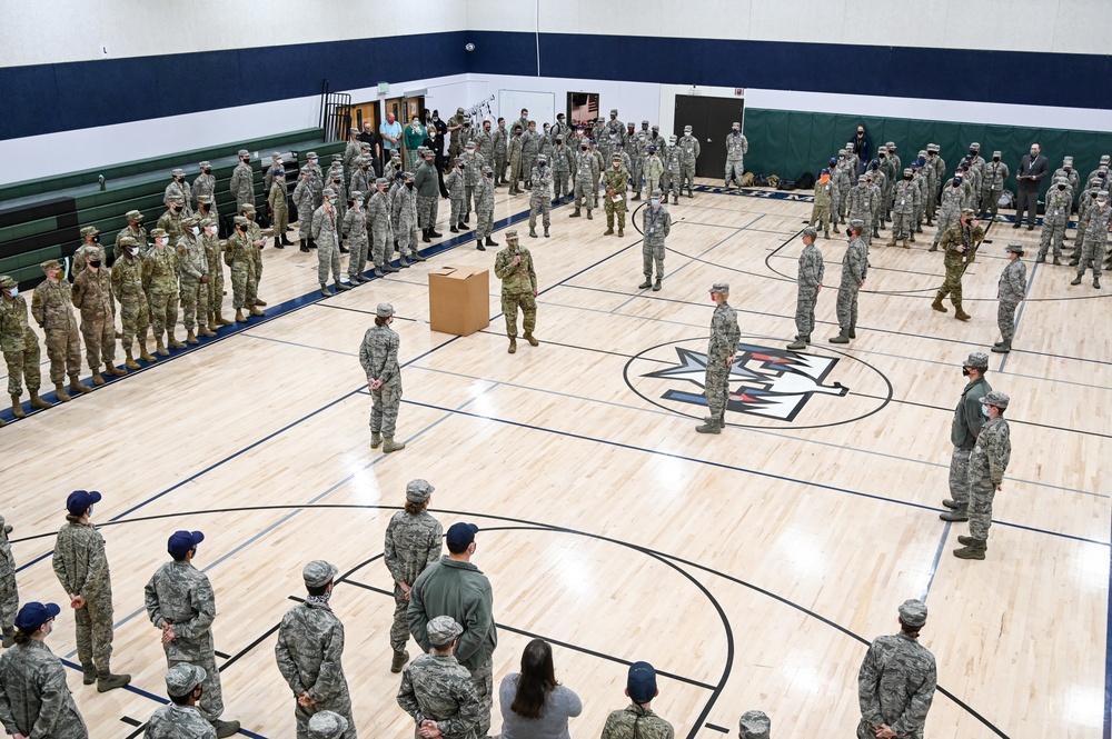 Hill’s First Four donates ABUs to students