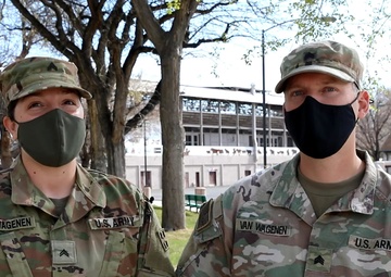 Married U.S. Army Combat Medics Support Federal Vaccination Efforts in Pueblo, Colorado