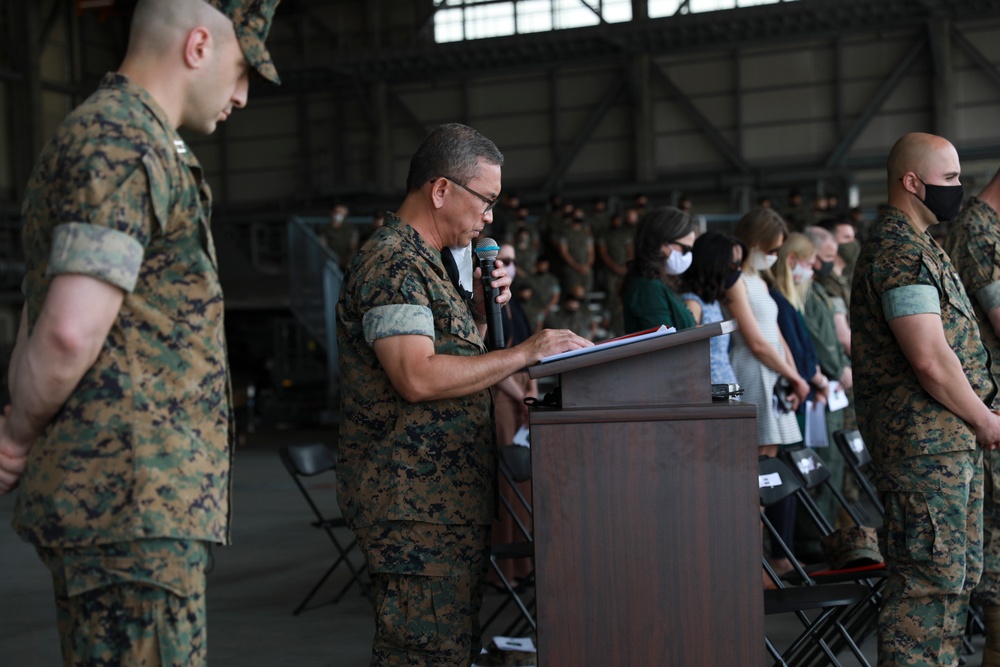 VMFA-121 Change Of Command Ceremony