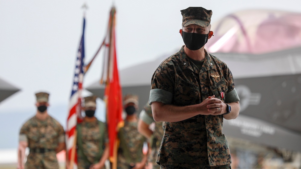 VMFA-121 Change Of Command Ceremony