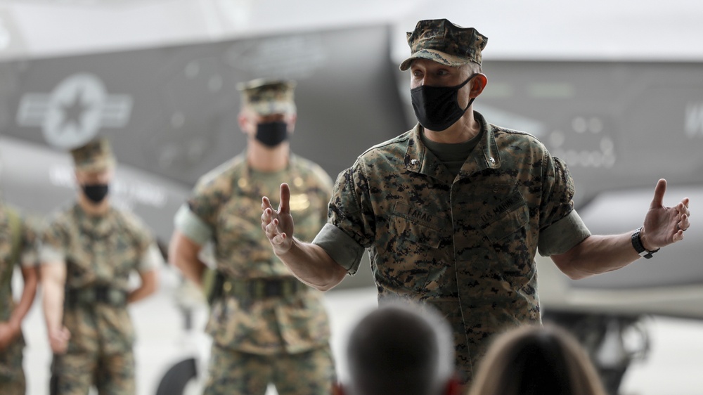 VMFA-121 Change Of Command Ceremony