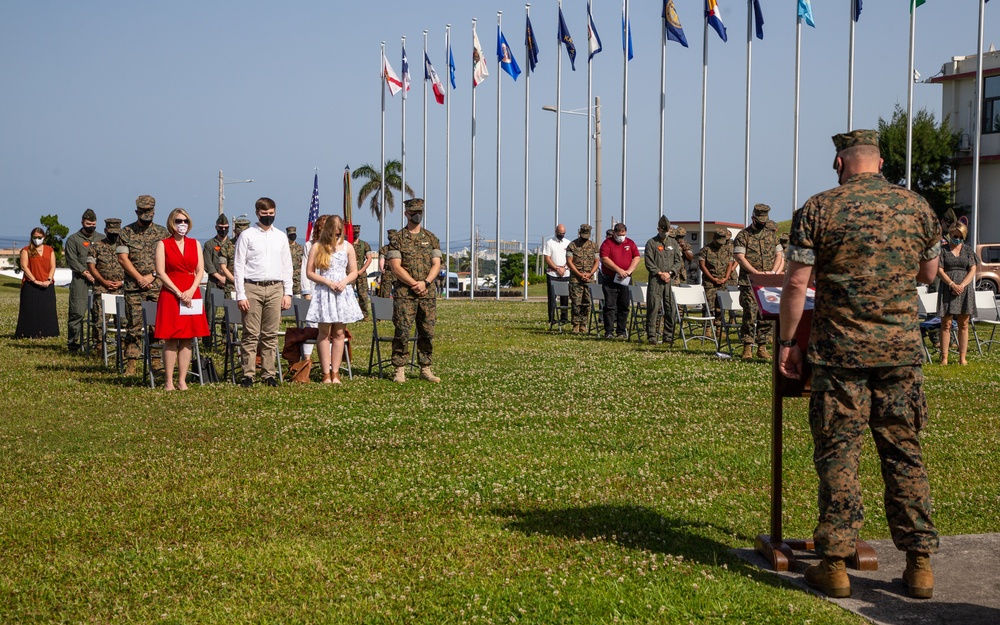 Lt. Col. Mark Hamilton Retirement Ceremony