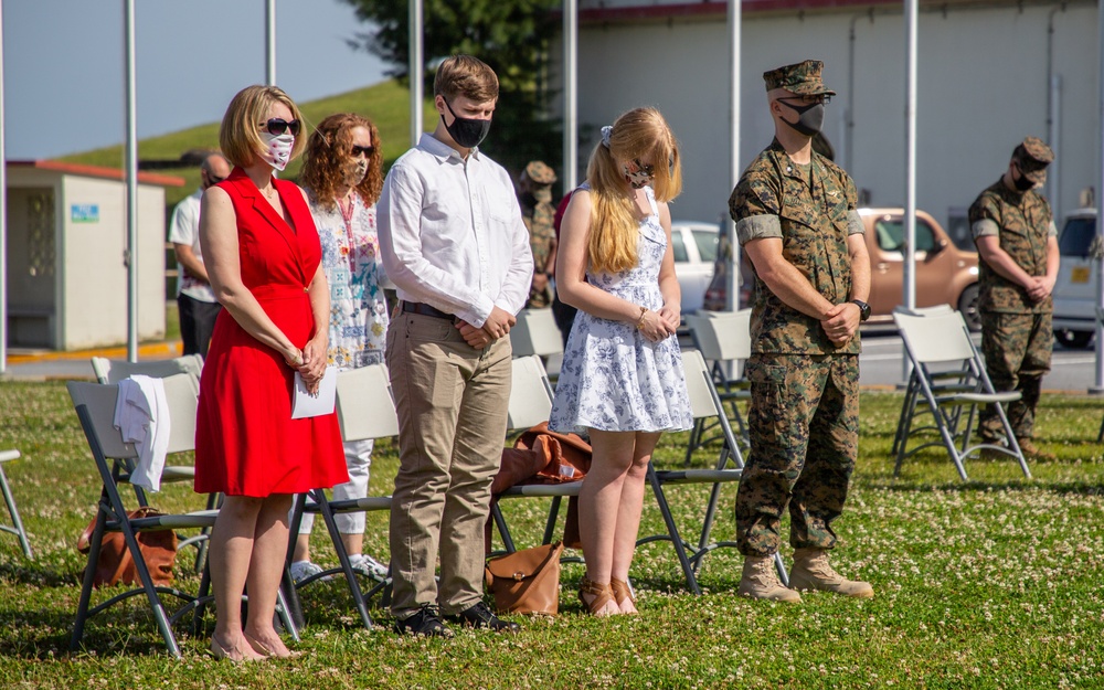 Lt. Col. Mark Hamilton Retirement Ceremony