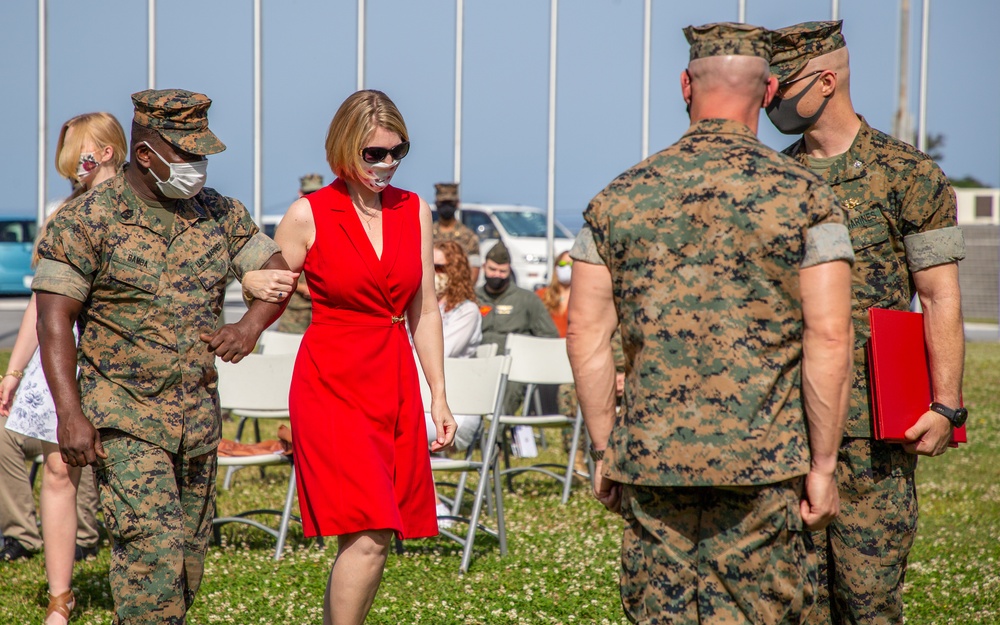 Lt. Col. Mark Hamilton Retirement Ceremony
