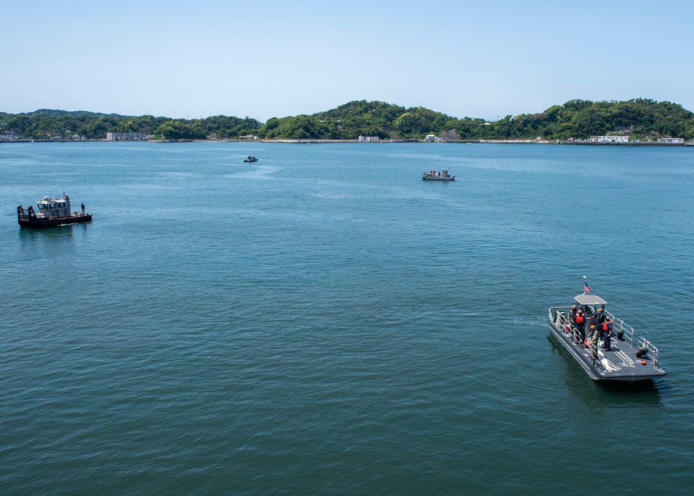 CFAY Participates in Simulated Waterborne HAZMAT Spill Response