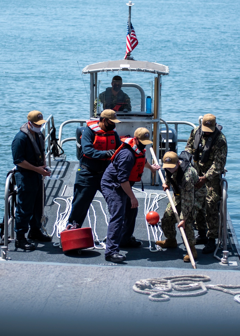 CFAY Participates in Simulated Waterborne HAZMAT Spill Response