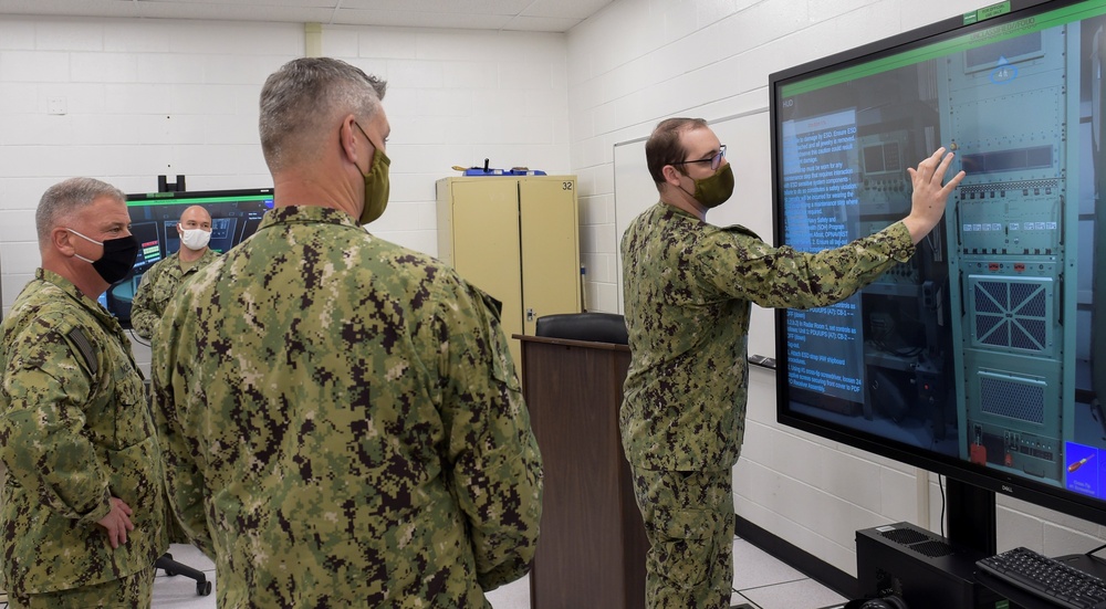 CNP and FLTCM Visit Corry Station