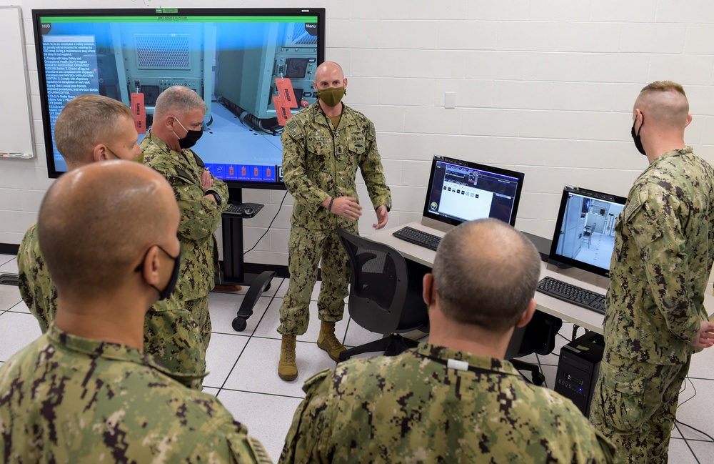 CNP and FLTCM Visit Corry Station