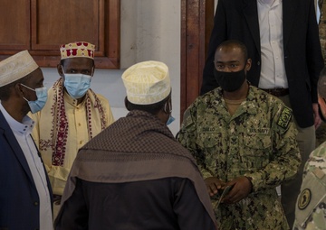 Djiboutian Cleric leads Ramadan prayers for CJTF-HOA military members