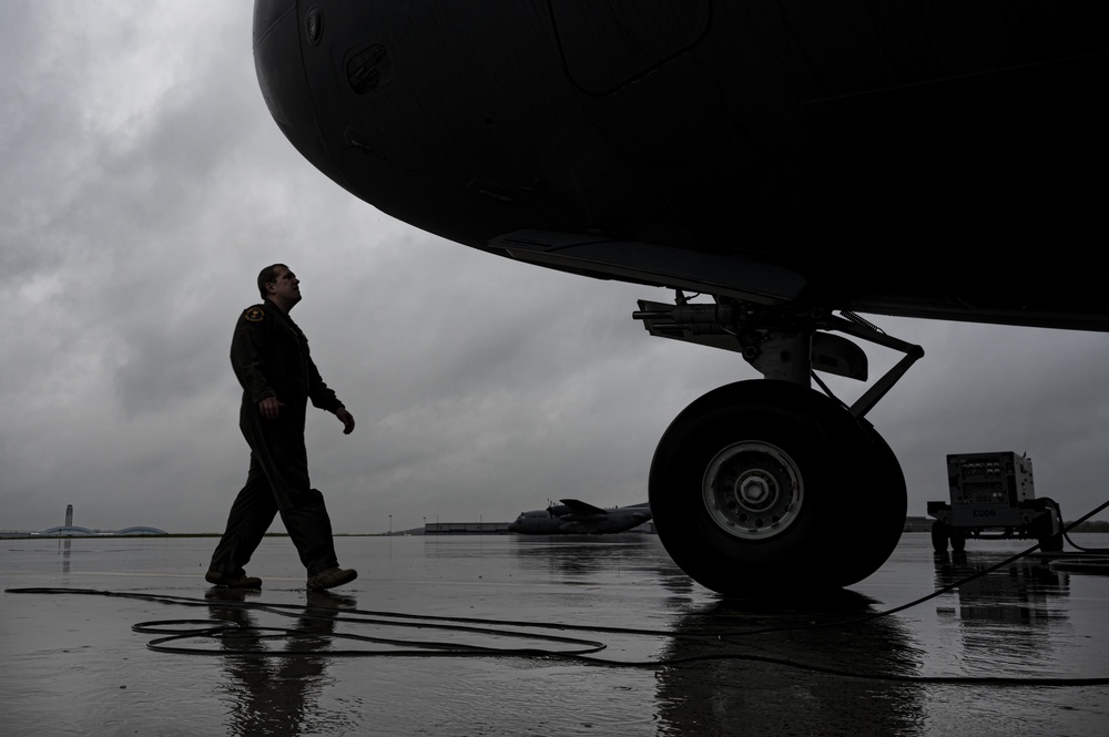 Rainy inspection