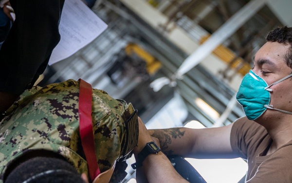 Kearsarge Conducts Mass Casualty Drill