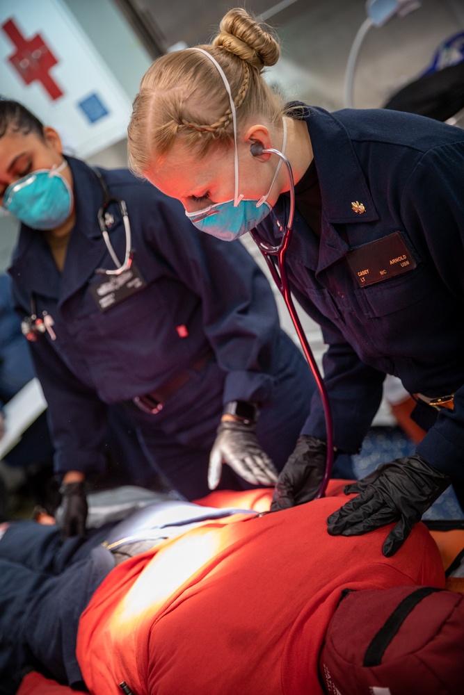 Kearsarge Conducts Mass Casualty Drill