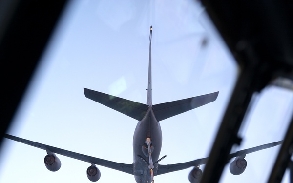 MC-130J Commando II air-to-air refueling