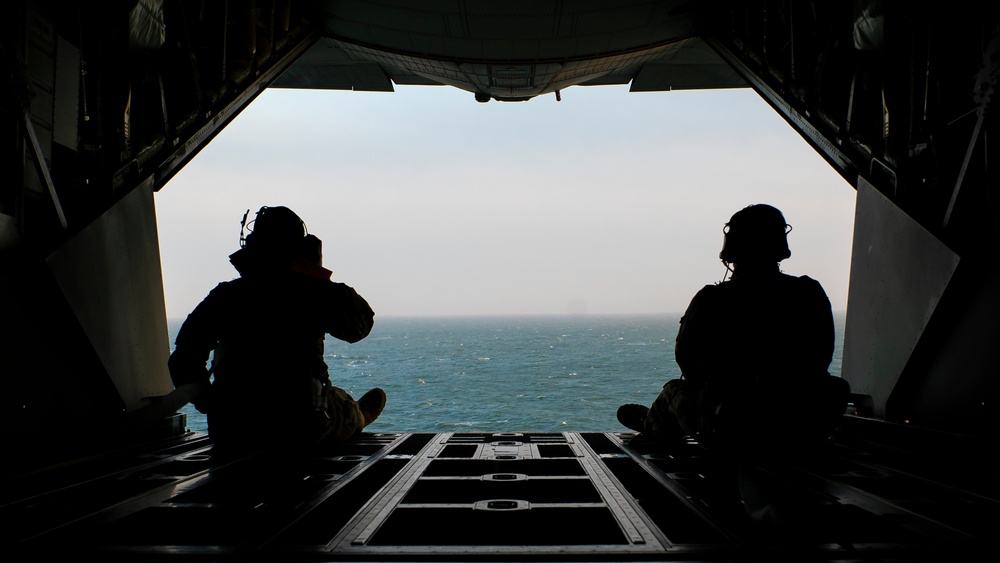 MC-130J Commando II air-to-air refueling