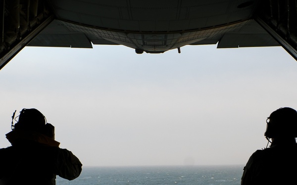 MC-130J Commando II air-to-air refueling