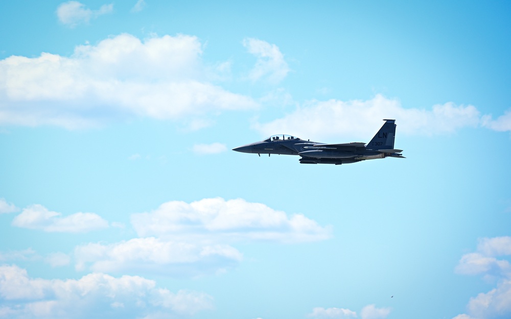 Liberty Wing flies with Polish Air Force over Poland
