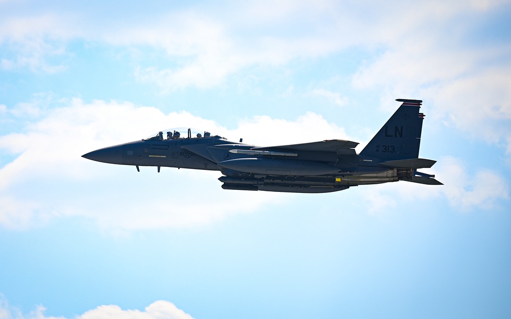 Liberty Wing flies with Polish Air Force over Poland