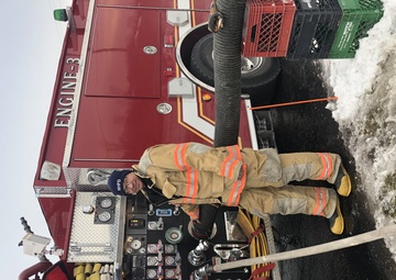 Sometimes volunteering can lead to being a hero