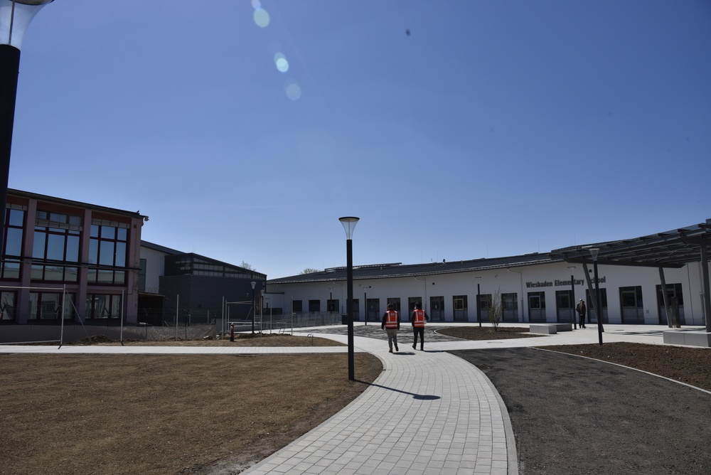 U.S. Army Corps of Engineers nearly finished with new Wiesbaden Elementary School project