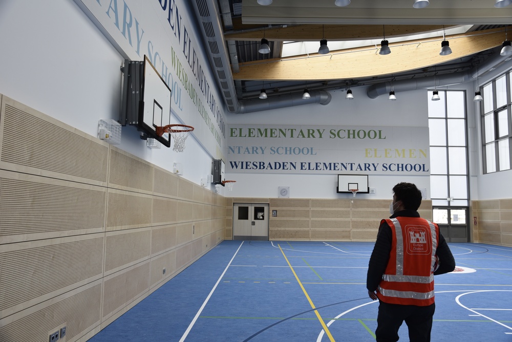 U.S. Army Corps of Engineers nearly finished with new Wiesbaden Elementary School project