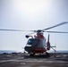 U.S. Coast Guard conducts helicopter operations in Black Sea