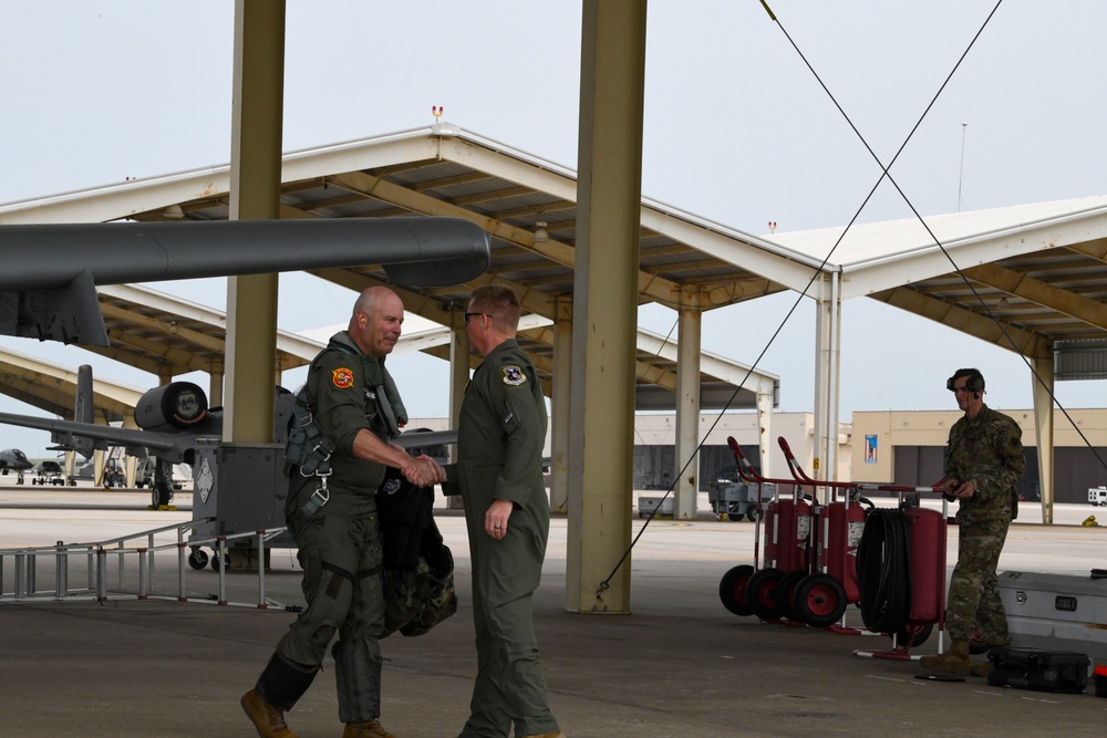 Maj. Gen. Borgen takes final flight with 442d Fighter Wing