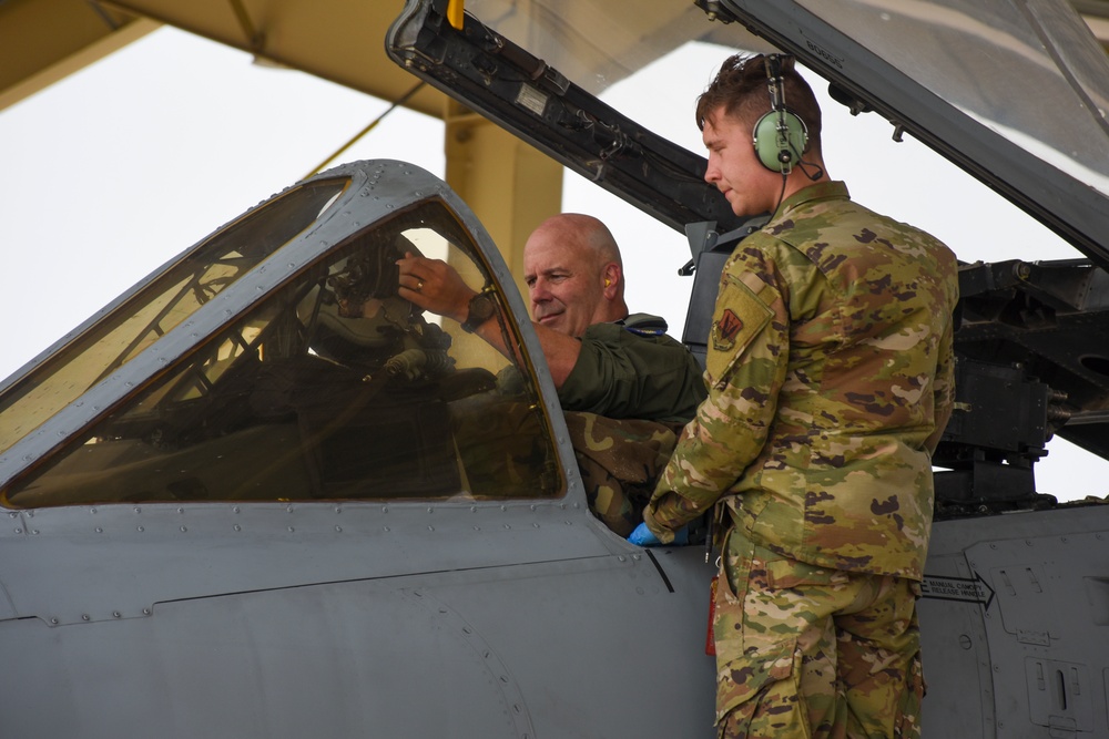 Maj. Gen. Borgen takes final flight with 442d Fighter Wing