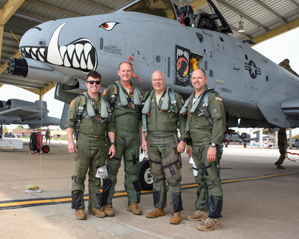 Maj. Gen. Borgen takes final flight with 442d Fighter Wing