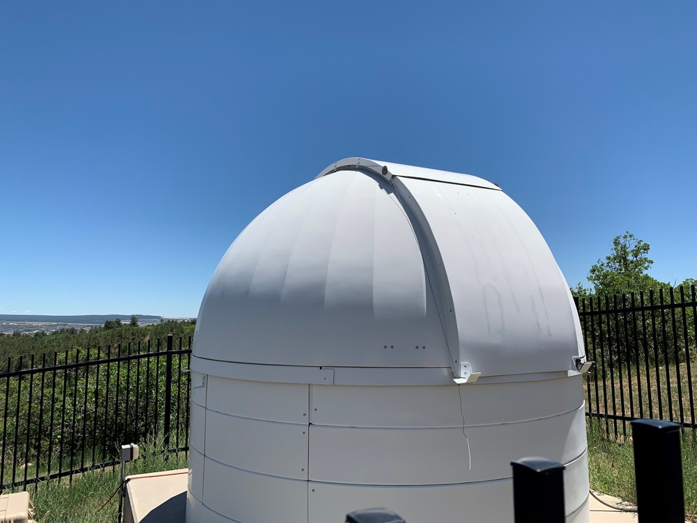 Astronomical society upgrades observatory through an Air Force Academy partnership