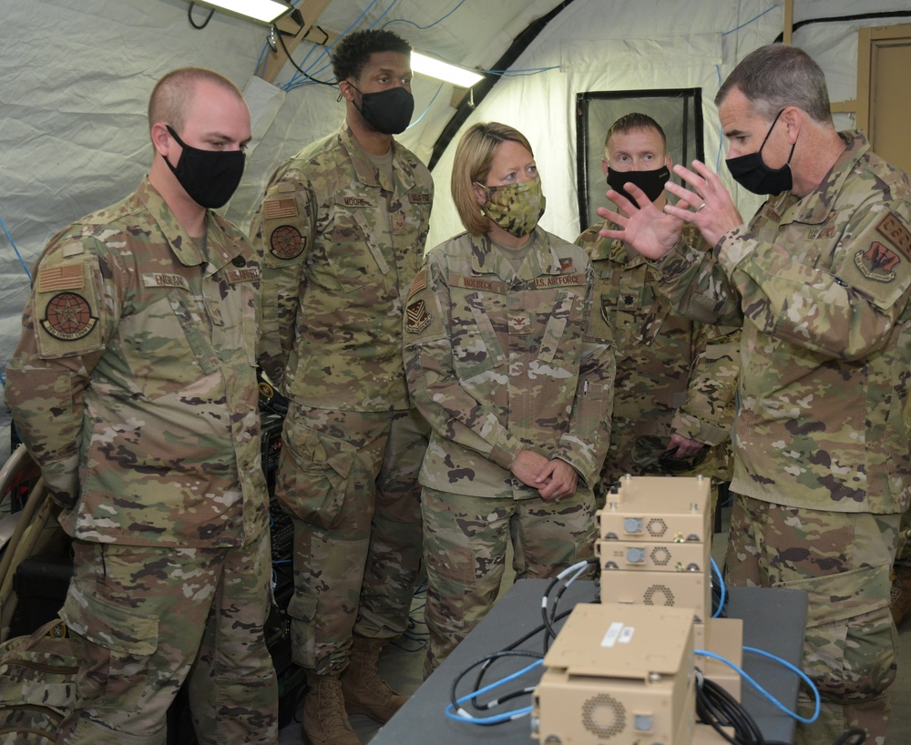 Photo of 283rd Combat Communications Squadron's Airmen at Combat Comm. Rodeo