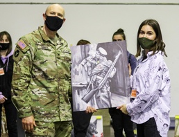 Young Kosovo artists display artwork at Camp Bondsteel By Staff Sgt. Tawny Schmit – Regional