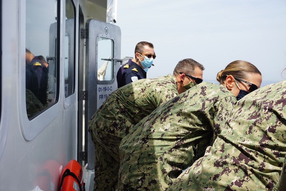 Rescue and Assistance with Hellenic Coast Guard