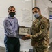Jim Bland and Steven Herman, Civilian Aides to the Secretary of the Army visit the United Center COVID-19 Community Vaccination Center, Chicago