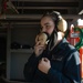 Sailor operates sound-powered telephone