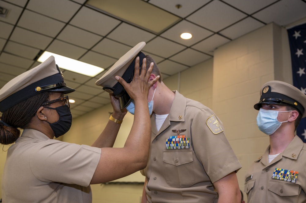 Sea Cadet Chief Finds Happiness in Other’s Success