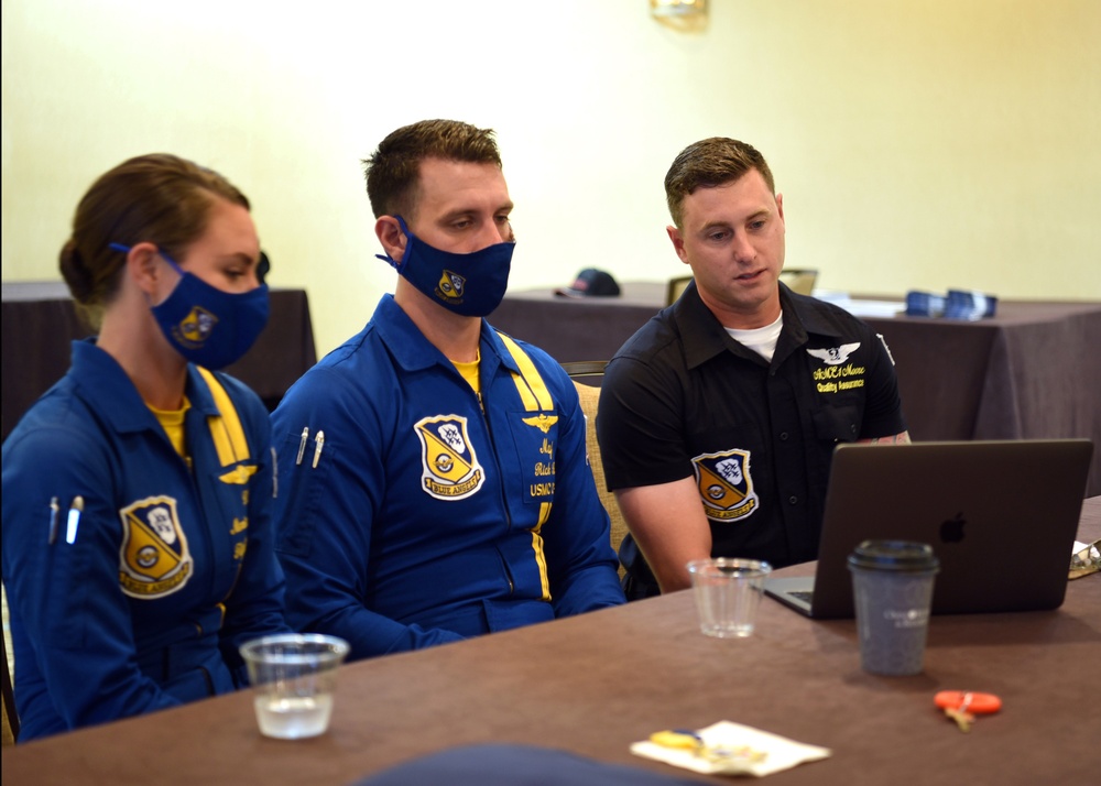 Blue Angels conduct Virtual Outreach in South Texas
