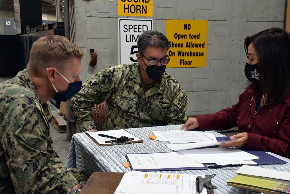 Commander of Naval Supply Systems Command visits San Diego-based Sailors and civilian employees