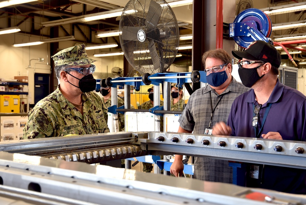 Commander of Naval Supply Systems Command visits San Diego-based Sailors and civilian employees