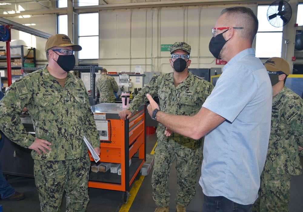 Commander of Naval Supply Systems Command visits San Diego-based Sailors and civilian employees