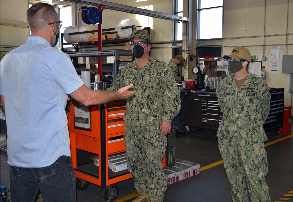 Commander of Naval Supply Systems Command visits San Diego-based Sailors and civilian employees