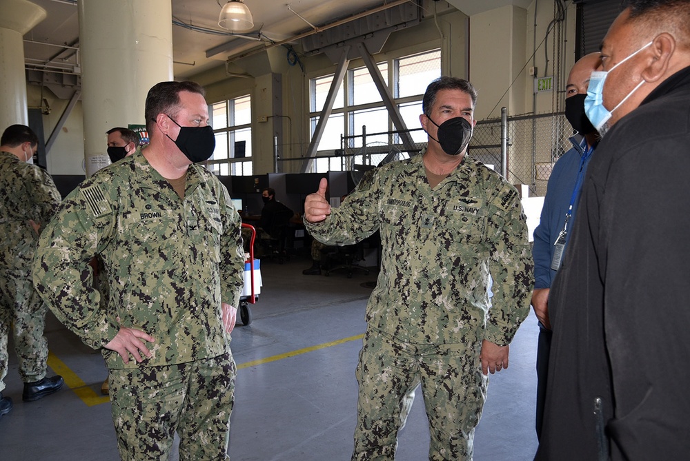 Commander of Naval Supply Systems Command visits San Diego-based Sailors and civilian employees